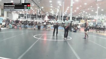 174 lbs Rr Rnd 4 - Jaxon Backus, Homegrown White - HSC vs Cole Dunham, Team Shutt Garnett Trained - HSC
