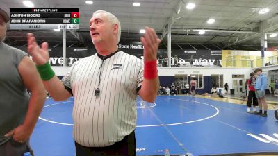 191 lbs Rr Rnd 4 - Ashton Moors, Journeymen Wrestling Red - HSC vs John Drapaniotis, Homegrown Black - HSC