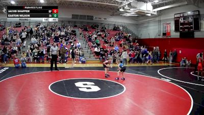 58-61 lbs Round 1 - Jacob Shaffer, Mt. Pleasant vs Easton Wilson, 84 Athletes