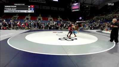 215 lbs Cons. Rd Of 32 - Adrian Fuchs, MN vs Tyrus Alley, MO