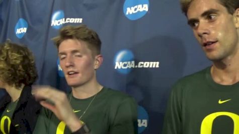 Oregon men after 5k domination