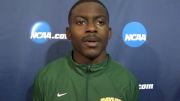 Trayvon Bromell after 60m DQ, "Lessons before blessings"