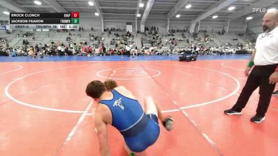 152 lbs Rr Rnd 1 - Brock Clonch, Grapplers Garage - HSB vs Jackson Fearon, Triumph Blue - HSB