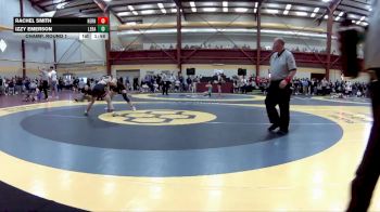 125 lbs Champ. Round 1 - Rachel Smith, Hernando vs Izzy Emerson, Lebanon HS