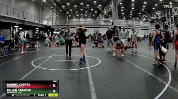 140 lbs Placement (4 Team) - Kellen Rabakon, Killer Elite vs Dominic Cutitta, Grit Mat Club