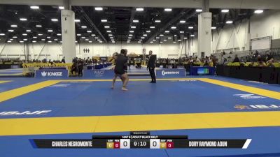DORY RAYMOND AOUN vs Charles Negromonte 2025 World IBJJF Jiu-Jitsu No-Gi Championship