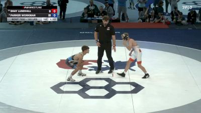100 lbs Cons. Semis - Shay Lundvall, Iowa vs Parker Workman, Ohio