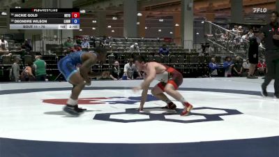 70 lbs Champ. Round 1 - Jackie Gold, New York vs Deondre Wilson, Legends Of Gold Wrestling