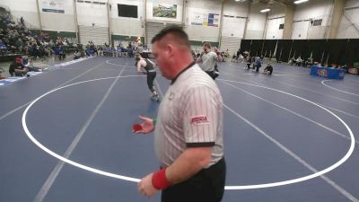 144 lbs Finals (8 Team) - James Strange, Omaha Skutt Catholic vs Brayden Kreikemeier, Bennington