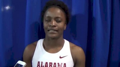 Remona Burchell repeats as NCAA 60m champ