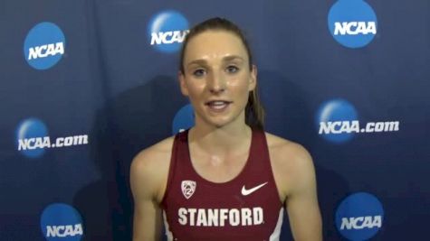 Elise Cranny runner-up in 3k, wise beyond her years