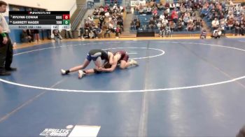 144 lbs Cons. Round 2 - Rylynn Cowan, Douglas vs Garrett Hager, Torrington