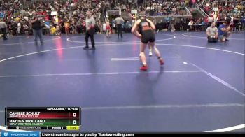 117-130 lbs Round 1 - Camille Schult, Immortal Athletics WC vs Hayden Bratland, Ubasa Wrestling Academy