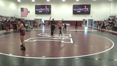 110 lbs 5th Place Match - Anika Del Castillo, Mt. San Antonio College vs Jennifer Salinas Cisneros, Bakersfield College