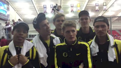 The Men of Oregon score 74 points