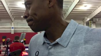 Ducks coach Robert Johnson reacts to Oregon's title