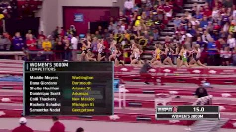 Women's 3k F01 (Scott #4 all-time, clinches Arkansas team title!)