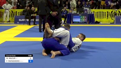 MIKOŁAJ MAZUR vs FRANCISCO PAPASIDERO 2024 World Jiu-Jitsu IBJJF Championship