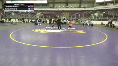 145 lbs Cons. Round 2 - Ashley Dehney, New England College vs Olivia Hopkins, Bridgeport