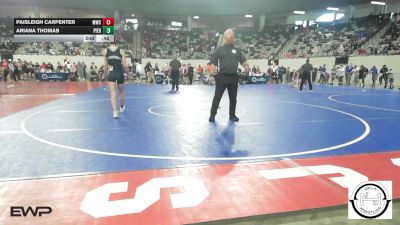 108 lbs Consolation - Trinity Rickner, Glenpool JH vs Brailyn Schroeder, Kingfisher YellowJackets