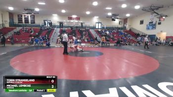 138 lbs Cons. Round 1 - Tobin Strangeland, Republic-Curlew vs Michael Lembcke, Warden