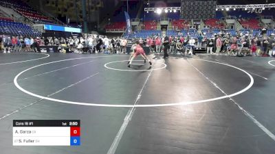 113 lbs Cons 16 #1 - Anthony Garza, CA vs Scotty Fuller, OH