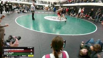 150 lbs Cons. Round 3 - Kayd Allen, Mountain View vs Connor Rothenberger, Rawlins