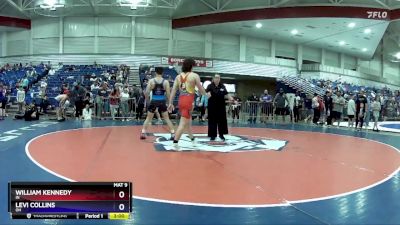 165 lbs Quarterfinal - William Kennedy, IN vs Levi Collins, OH