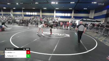 157 lbs Round Of 64 - Ethan White, Alpha Elite vs Lewis Fofanah, Poway Elite