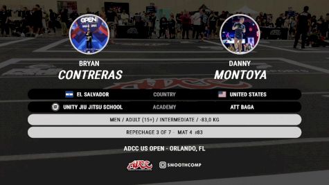 Logan Sherwood vs Kyle Loftus 2025 ADCC Orlando Open/Youth Trials