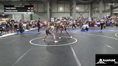 115 lbs Champ. Round 1 - Kaicen Akpan, WTC vs Kade Simon, Hays WC