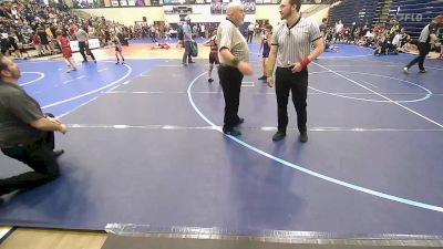 80 lbs 3rd Place - Jed Grise, Apache Youth Wrestling vs Bentley Goodwin, Southside Youth Wrestling