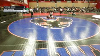 138 lbs Champ. Round 2 - Nathan Marek, Amador Valley vs Zane Maniatis, Freedom