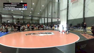 16U Boys GR - 132 lbs Semis - Sawyer Keinonen, OR vs Austin Schield, ID