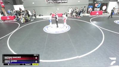 97 lbs Round 5 (10 Team) - Adan Board, KCWA-FR vs Jacob Garcia, CVWA-FR