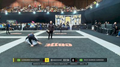 Leonardo MacHado vs Enzo Barros Cardoso 2026 CBJJE South American Jiu-Jitsu Championship