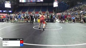 182 lbs Cons 64 #2 - Kendal Pugh, Iowa vs Trot Nigh, Nebraska