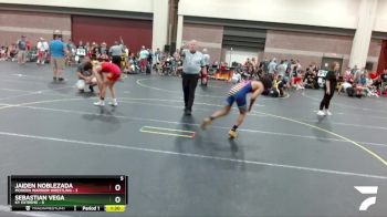 130 lbs Round 2 (6 Team) - Jaiden Noblezada, Modern Warrior Wrestling vs Sebastian Vega, KY Extreme