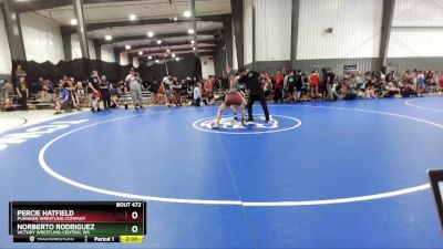 165 lbs Quarterfinal - Norberto Rodriguez, Victory Wrestling-Central WA vs Percie Hatfield, Punisher Wrestling Company