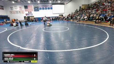 138 lbs Cons. Round 2 - Levi Vold, Lander Valley vs Kaden Hill, Tongue River