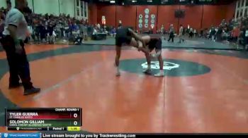 132 lbs Champ. Round 1 - Solomon Gilliam, Carol Stream (GLENBARD NORTH) vs Tyler Guerra, St. Charles (EAST)