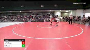 170 lbs Consi Of 32 #1 - Nathan Mallery, VA vs Nakoa Fouret, ID