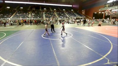 66 lbs Consi Of 4 - Noah Johnson, Black Fox Wr Ac vs Keen Huston, High Plains Thunder