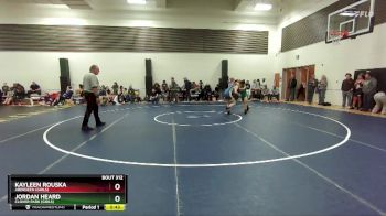 135 lbs Cons. Round 2 - Jordan Heard, Clover Park (Girls) vs Kayleen Rouska, Aberdeen (Girls)