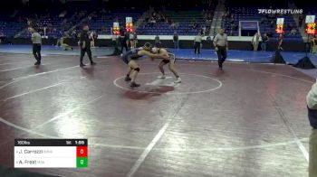 160 lbs Semifinal - Jack Carrozzi, Bedford NH vs Adam Frost, Mount Anthony