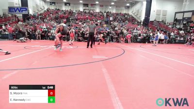 80 lbs Consolation - Sutton Moore, Perry Wrestling Academy vs Ella Kennedy, Cowboy Wrestling Club