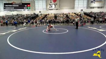 101 lbs Cons. Round 1 - Brayden Gibbons, Club Not Listed vs Jason Ellis, Webster Schroeder Youth Wrestling