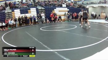 140 lbs. Cons. Round 2 - Bella Palmer, Odessa vs Lily Mouser, Northwest (Cedar Hill)