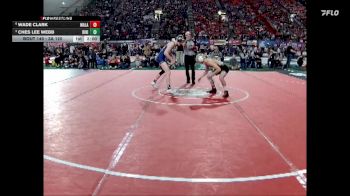 3A 120 lbs Quarterfinal - Ches Lee Webb, Ririe vs Wade Clark, Malad