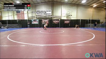 49 lbs Consi Of 8 #1 - Slate Pinson, Elgin Wrestling vs Cullen Tewmey, Texas Elite Wrestling Club